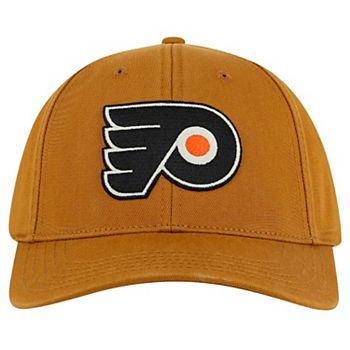 Регулируемая бейсболка Philadelphia Flyers Hepcat из тщательно обработанного твила, 100% хлопок, 6 панелей American Needle