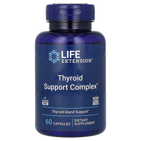 Комплекс поддержки щитовидной железы - 60 капсул - Life Extension Life Extension