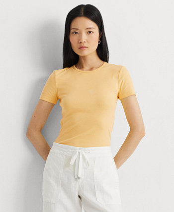 Женская футболка с круглым вырезом с короткими рукавами LAUREN Ralph Lauren
