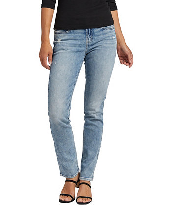 Женские прямые джинсы Elyse со средней посадкой Silver Jeans Co.