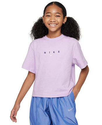 Sportswear Big Girls' Boxy T-Shirt Nike