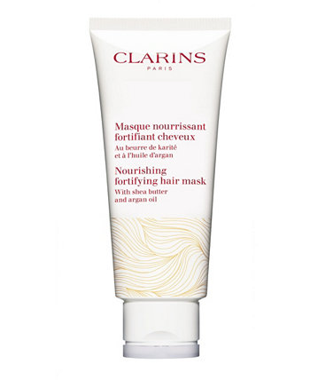 Питательная укрепляющая маска для волос с маслом ши и аргановым маслом Clarins