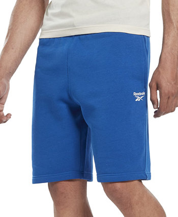 Men's Identity Slim-Fit Logo-Print Fleece Shorts Reebok