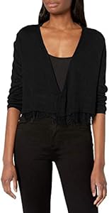 Tommy Hilfiger Women's Shrug With Lace Hem Tommy Hilfiger