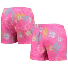 Мужские плавки FOCO Pink Miami Hurricanes с неоновым цветочным принтом Unbranded