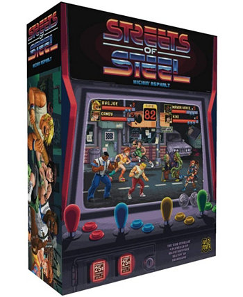Streets Of Steel Kicking Asphalt Board Game, 100 Piece Greater Than Games