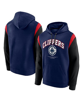 Men's Navy LA Clippers Scorer Pullover Hoodie Fanatics