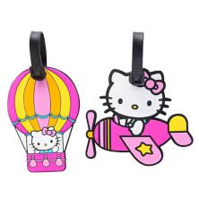 Набор чемоданов Sanrio Hello Kitty, состоящий из 2 предметов: воздушный шар и самолеты Sanrio