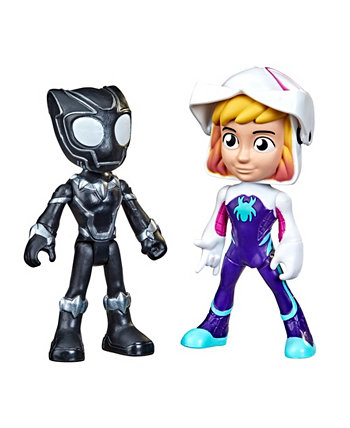 Hero Reveal 2-Pack Ghost-Spider и Black Panther Spidey and His Amazing Friends