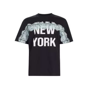 E24 Есть только 1 хлопковая футболка «Нью-Йорк» 3.1 PHILLIP LIM