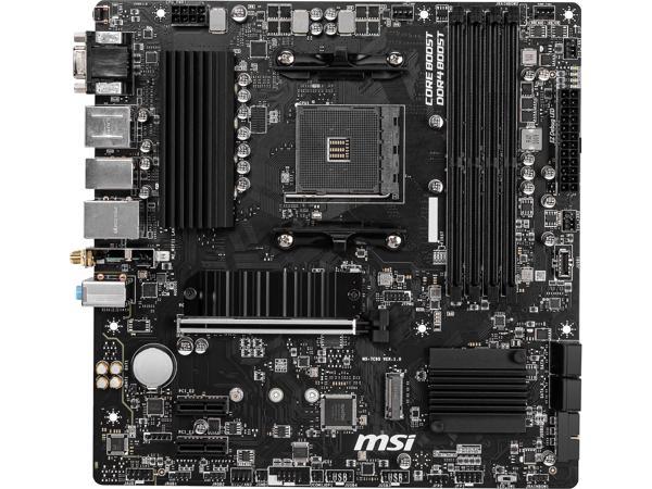 MSI PRO B550M PRO-VDH WIFI AM4 AMD B550 SATA 6Gb/s USB 3.0 Micro ATX AMD Motherboard MSI