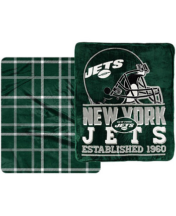 The New York Jets 60'' x 70'' Home Field Cloud Plush Throw Blanket Northwest Company