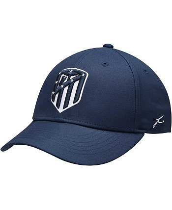 Мужская регулируемая шляпа темно-синего цвета Fi Collection Atletico de Madrid Fan Ink