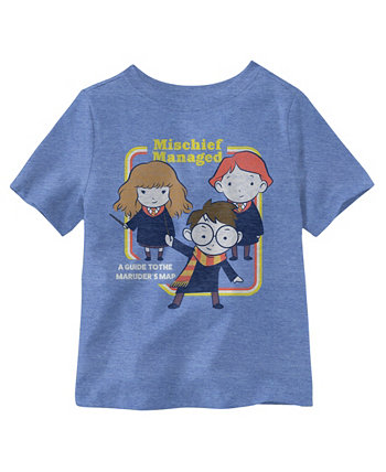 Little Boys Harry Potter Mischief Short Sleeves Graphic T-shirt Hybrid
