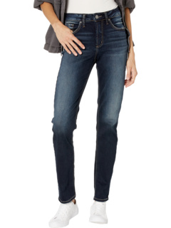 Прямые джинсы Avery с высокой посадкой L94443EDB425 Silver Jeans Co.