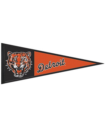 Вымпел с ретро-логотипом Detroit Tigers размером 13 x 32 дюйма Wincraft