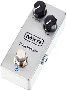 MXR Booster Mini – Педаль эффектов для гитары с усилением до +25dB и управлением уровня Echoplex Preamp MXR