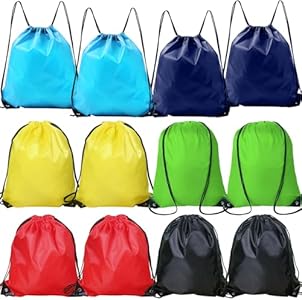 Рюкзак INVODA Drawstring Backpack, 12 шт., черный INVODA