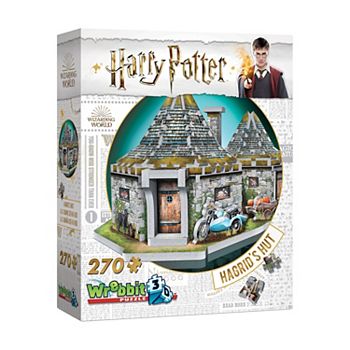 Головоломка Wrebbit Harry Potter Collection - Хижина Хагрида 3D, 270 деталей Wrebbit