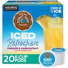 The Original Donut Shop® Coffee Iced Refreshers Pineapple Passionfruit, Keurig® K-Cup® Pods, 20 Count KEURIG