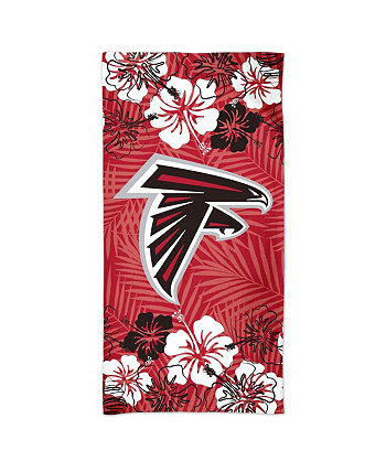Пляжное полотенце Spectra с цветочным принтом Atlanta Falcons 60 x 30 дюймов Wincraft