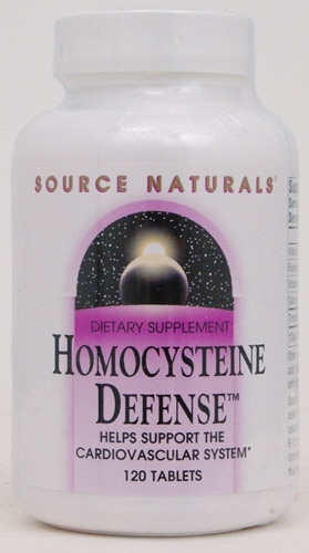 Source Naturals Homocysteine Defense™ — 120 таблеток Source Naturals