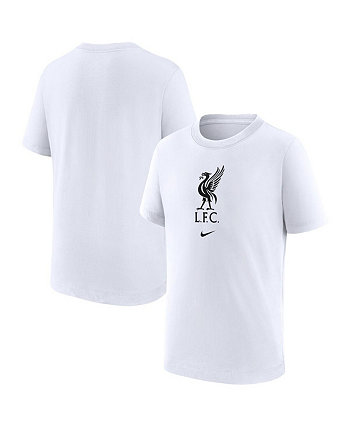 Белая футболка Big Boys Liverpool Crest Nike