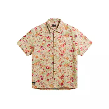 Clerk Floral Short-Sleeve Shirt Percival