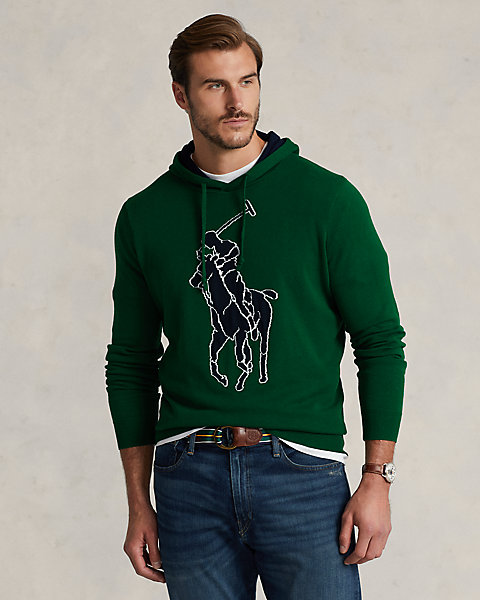 Big Pony Cotton Hooded Sweater Ralph Lauren