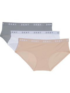 Комплект из 3 комплектов бикини из микрофибры с логотипом DKNY Intimates