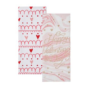 Celebrate Together™ Valentine's Day 2-piece Kitchen Towel Set Celebrate Together