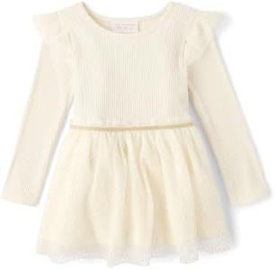 The Children's Place Baby Girls' and Toddler Long Sleeve Dressy Dresses The Children"s Place