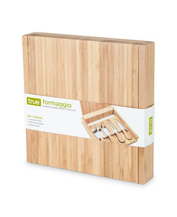 Набор инструментов Formaggio Bamboo Cheese Board, 5 предметов TRUE