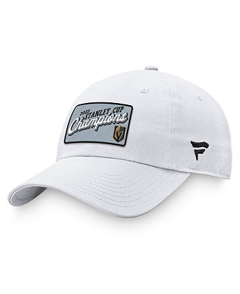 Женская регулируемая кепка белого цвета Vegas Golden Knights в честь чемпионов Кубка Стэнли 2023 Fanatics