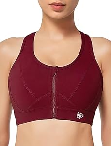 Женский Спортивный бюстгальтер Yvette Yvette Zip Front Yvette