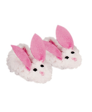 Bunny Slippers For 18" Dolls Teamson Kids