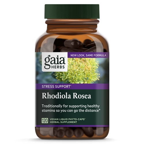 Родиола розовая -- 120 вегетарианских жидких капсул Phyto-Caps® Gaia Herbs