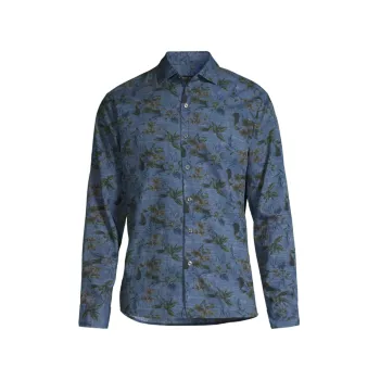 Lexington Floral Slim-Fit Shirt ROBERT BARAKETT