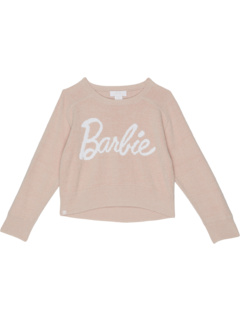 CozyChic® Ultra Lite Barbie Sweatshirt (Little Kids/Big Kids) Barefoot Dreams Kids