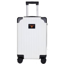 Texas Longhorns Premium Hardside Carry-On Spinner Luggage Unbranded