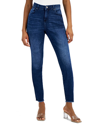 Женские джинсы-скинни Curvy со скошенным краем, созданные для Macy's I.N.C. International Concepts