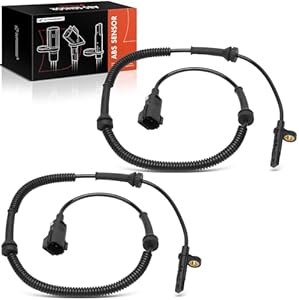 A-Premium Rear Left/Right ABS Wheel Speed Sensor Compatible with Land Rover Discovery Sport 2015-2017, Range Rover Evoque 2019-2022 - Rear Driver or Passenger Side, Replace# LR114868, K8D22C190AA A-Premium