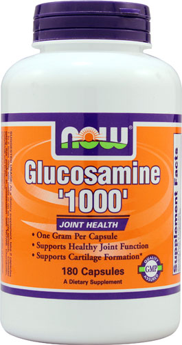 NOW Glucosamine '1000' -- 180 вегетарианских капсул NOW Foods