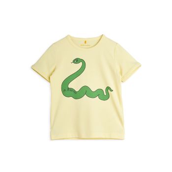 Маленький ребенок &amp;amp; Детская футболка со змеиным рисунком Mini rodini