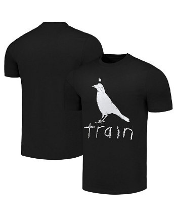 Men's Black Train White Crow T-shirt American Classics