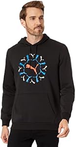 PUMA Men's Graphic Hooded Sweatshirt PUMA