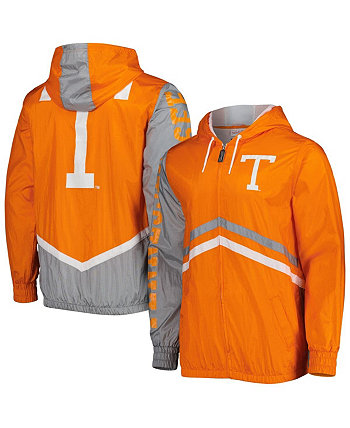 Мужская ветровка Tennessee Orange Tennessee Volunteers Undeniable с молнией во всю длину Mitchell & Ness