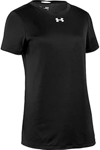 Under Armour Women's Locker 2.0 Shirt Black | Silver XS Under Armour