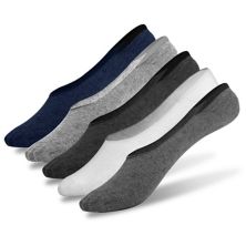 No Show Invisible Socks Breathable Non-slip Low Cut Set Of 5 Pair Eggracks By Global Phoenix