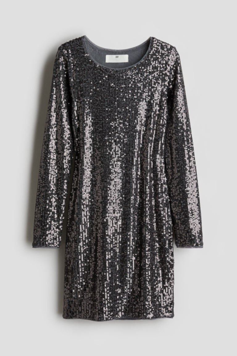  Нарядное Платье H&M Sequined H&M